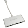Image de CoolBox COO-HUC3U3PD hub & concentrateur USB 3.2 Gen 1 (3.1 Gen 1) Type-C 5000 Mbit/s Aluminium - Neuf