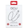Image de Câble de charge USB Lightning iPhone DCU argenté 1 m