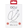 Image de DCU Advance Tecnologic 34101205 câble Lightning 1 m Argent - Neuf