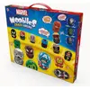 Image de Arène de combat Wooblies avec 2 turbo shooters métal/plastique figures magnétiques en boîte 42x35x9,5cm