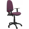 Image de Modelo Ayna - Silla De Oficina Ergonómica Con Mecanismo De Contacto Permanente Y Regulable En Altura - Asiento Y Respaldo Tapizados En Tejido Bali Color Morado (brazos Regulables En Altura)