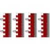 Image de Scalextric Bordure de clôture droite 180 Mm One Size