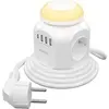 Image de Multiprise 4 prises avec interrupteur Aisens ASPS-3A1CL01-W (1,8 m)