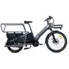Image de Cargobike Electrique, E-Long Tail, Aluminium, SHIMANO ALTUS 7v, Autonomie jusqu'a 90km, Baterrie 48V 13Ah - Neuf