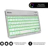 Image de Subblim Smart Backlit Wireless Bluetooth Compact Keyboard / Silver