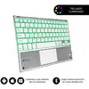 Image de SUBBLIM TECLADO SMART BACKLIT TOUCHPAD BLUETOOTH SILVER QWERTY Espagnole Argent, Blanc - Neuf