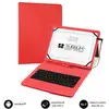Image de SUBBLIM SUB-KT1-USB002 clavier pour tablette QWERTY Espagnole Micro-USB Rouge - Neuf