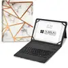 Image de Subblim Keytab Pro Bluetooth Keyboard Case pour tablettes 9"-11" / White Marble
