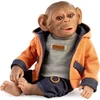 Image de GUCA - 986 REBORN MONKEY - bébé singe réaliste avec corps en tissu doux - 32 cm