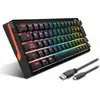 Image de Clavier Krom NXKROMKREATORSP Noir Qwerty Espagnol