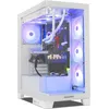 Image de Boîtier ATX semi-tour Nox-Xtreme NXHUMMERGLOCKWH blanc