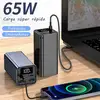 Image de Leotec LEPOW65W20K banque d'alimentation électrique Lithium-Ion (Li-Ion) 20000 mAh Noir - Neuf