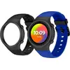 Image de SPC Smartee 4G Junior - Montre intelligente pour enfants avec GPS, appels vidéo et bouton d'appel d'urgence, double bracelet bleu et noir, mode tracker et contrôle via l'application Smart-Clan