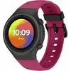 Image de SPC Smartee 4G Junior - Montre intelligente pour enfants avec GPS, appels vidéo, double bande rouge bordeaux & noir, mode tracker et contrôle via l'application Smart-Clan