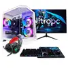 Image de PC Gamer complet Nitropc Pack Avancé - AMD Ryzen 5 5500, RTX 3050 6Go, RAM 16Go, M.2 1TB, Win11 Pro, WiFi - Écran 24 FullHD et accessoires - Neuf