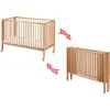Image de tiSsi Lit pliant pour enfant Coloris naturel