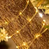 Image de Guirlande Solaire Extérieure De Ruban Led 11m 3000k Blanc Chaud