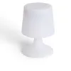 Image de Lampe À Poser Led Extérieure Portative Uyoga Rgbw Avec Haut-parleur Bluetooth Et Batterie Rechargeable Usb Blanc