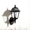Image de Lampe Murale Extérieure Avec Détecteur De Présence Pir Mini Villa Noir