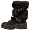 Image de Art Botte pour Femme 1968 NOBUCK BLACK/AMBERES Couleur Noir