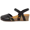 Image de art Keilpumps, modèle pour femmes, référence 32323431353333, couleur noire, taille 37 (Europe)