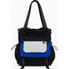 Image de Sac à main noir polyvalent : transformable en sac à dos, avec de nombreux extras