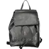 Image de Sac à dos élégant pour femme, noir, avec plusieurs options de portage