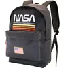 Image de NASA Black Pro Sac à dos scolaire multi-compartiments unie