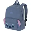 Image de Lilo et Stitch Roy Fashionable Urban Sac à dos en velours côtelé Bleu 28x36x14 cm