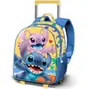 Image de Karactermania Disney Lilo & Stitch Ocean 3d Rucksack Mit Rollen Blau Blau One Size
