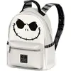 Image de DisneyThe Nightmare Before de Christmas Bone-Heady Small Backpack, blanc, 22 x 25 cm, capacité 5 L
