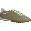Image de Baskets pour femmes Hoff Brand Bridge FL, cuir, sauge (vert), semelle intérieure amovible, Topp - Chaussures pour femmes Top Trends, vert, cuir