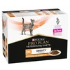 Image de Pro Plan Veterinary Diet Om St/ox Obesity Management Pour Chats Poulet 10 Sachets 85 G