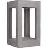 Image de Lampadaire d'extérieur LEDS C4 Box - 5,8 W, blanc neutre, 115 lm, IP65, gris