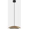 Image de Suspension LEDS C4 Noway - 18,5 W, blanc chaud, 618 lm, doré