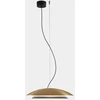 Image de Leds C4 Noway Suspension En Forme De Dôme, Finition Or Mat, Led 24,5 W, Température De Couleur 2700-3000-4000 K, Variation D'Intensité Par Coupure De Phase