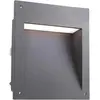 Image de Lampe LED pour sol extérieur 20W encastrée Micenas Square Gris Urban LEDS-C4 05-9885-Z5-CL (2700K - 3000K - 4000K) Choix possible (Chaud-Neutre)