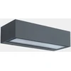 Image de Leds C4 Nemesis Applique Murale Extérieure À Éclairage Haut Et Bas, Grise, Led Teintée 8,8 W, Température De Couleur 2700-3200-4000 K, Ip65, Interrupteur Marche/arrêt