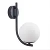 Image de Applique murale LED C4 Sfera - 6 W, IP44, noire