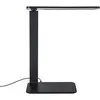 Image de Lampe de table Zenit noire avec sélecteur de température
