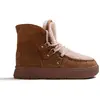 Image de Bottines pour femmes GIOSEPPO, en cuir, semelle flexible, doublure intérieure en cuir