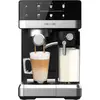 Image de Cecotec machine à espresso semi-automatique Touch avec réservoir à lait Power Espresso 20 Touch & Cream. 1350W, système thermoblock