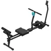 Image de Cecotec Rameur Hydraulique Drumfit Rower CompactROW. 12 Niveaux de Résistance, Poids jusqu'à 110 kg, Renforce Les Bras