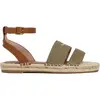 Image de Pepe Jeans, chaussures de ville pour femmes, modèle AURI Street, couleur vert (vert kaki), taille 40 EU