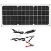 Image de Panneau Solaire 10w 12v Haute Efficacité Avec Protection Anti-retour Pour Chargeur De Téléphone Portable