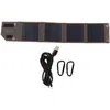 Image de Panneau Solaire Pliable 8w 5v Usb - Chargeur Solaire Portable Pour Randonnée Camping - Panneau Solaire Étanche Extérieur