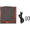 Image de Chargeur Solaire Pliable 15w Usb Monocristallin - Panneau Portable Pour Randonnée Camping Extérieur