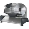Image de SENCOR SFS 4050SS Trancheur électrique, disque à trancher amovible en acier inoxydable (diamètre 190 mm), protège-pouce intégré, puissance 150 W