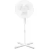 Image de SENCOR SFN 4010WH Ventilateur de table, 3 vitesses, diamètre des pales 40 cm, rotation horizontale automatique 90°, angle d'inclinaison réglable, hauteur réglable de 104 à 127 cm, 40 W