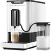 Image de SENCOR Machine Expresso Automatique, Mousseur à Lait, 19 Bars Compact, Broyeur Café à grain, Caftière Espresso, Cappuccino, Expresso, Broyeur Barista Express, Thermoblock, Système de Brassage Breveté en occasion ou reconditionné
